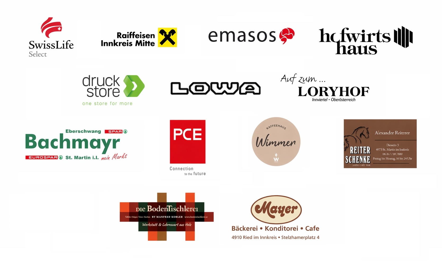 Sponsoren Logos